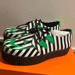 NEW! limited jack-o’-lantern women’s Beetlejuice shoes 9 strange cvlt / cult
